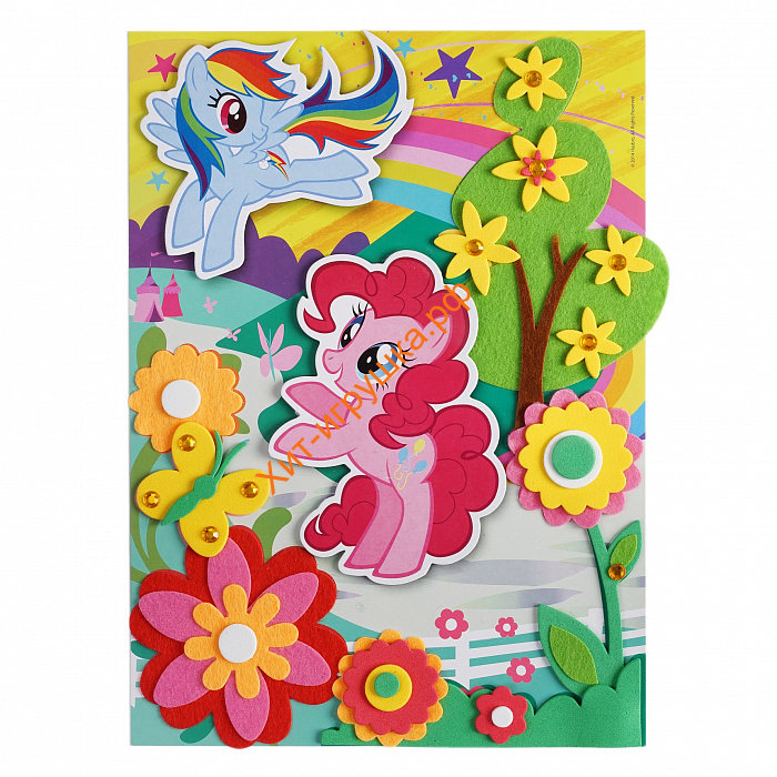 Аппликация из разных материалов "Сказочные пони" My Little Pony 34206